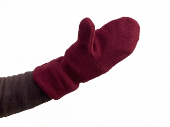 Детские варежки флисовые