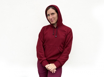 Худи из теплого флиса