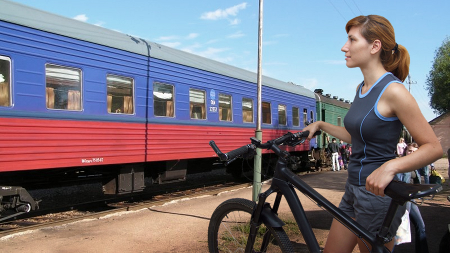как перевозить велосипед в поезде Беларуси