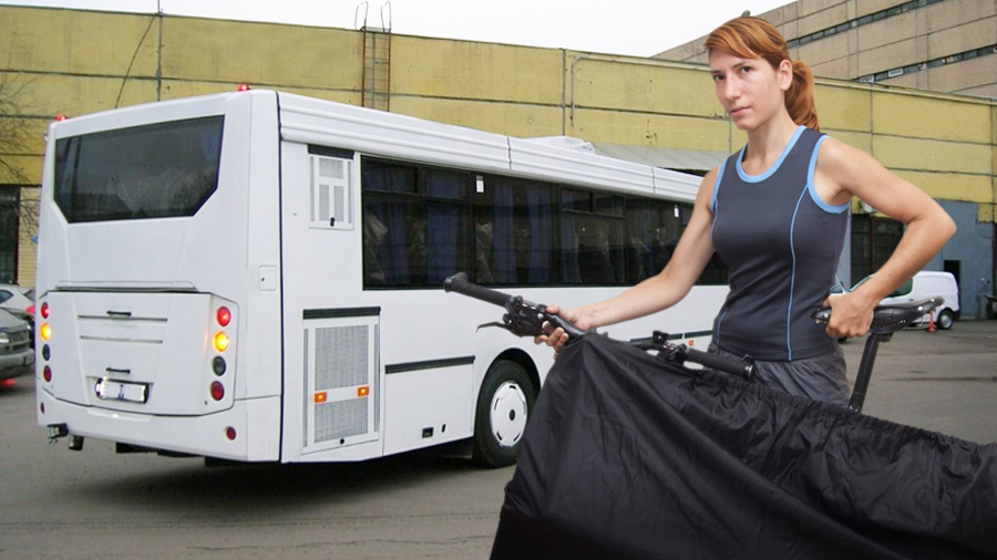 как перевозить зачехленный велосипед в автобусе Беларуси