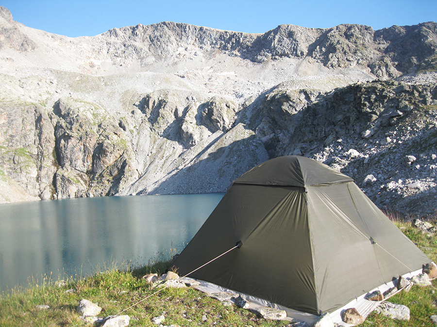 палатка для гор