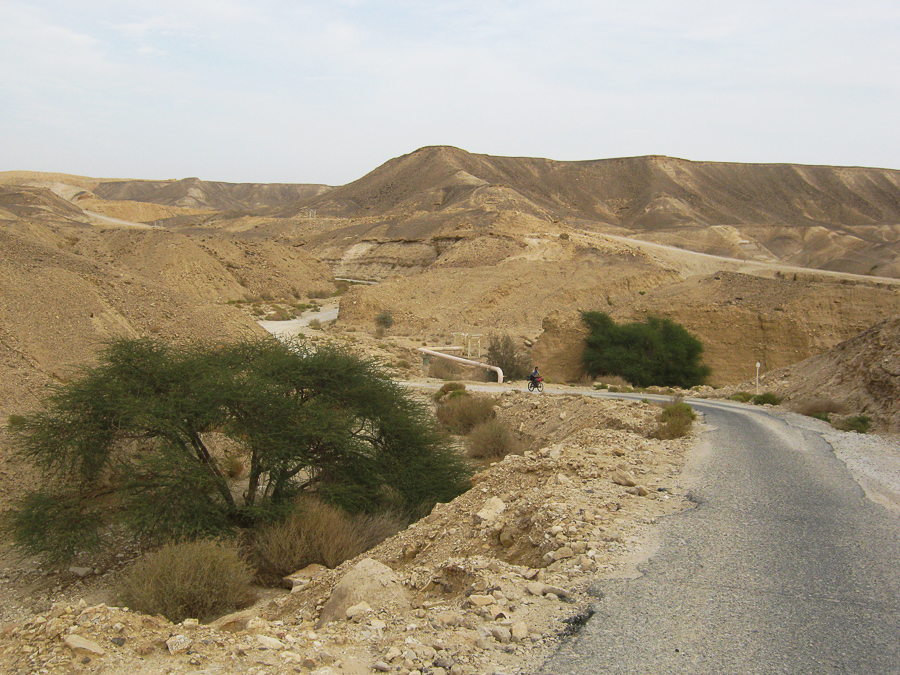 дорога к Малому махтешу Израиль