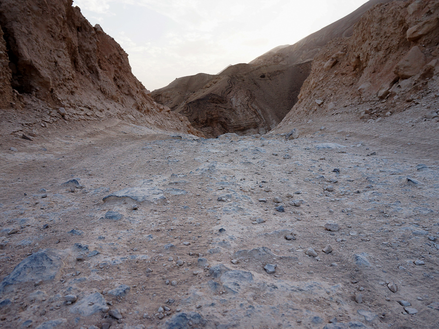 дорога возле Малого кратера Израиль