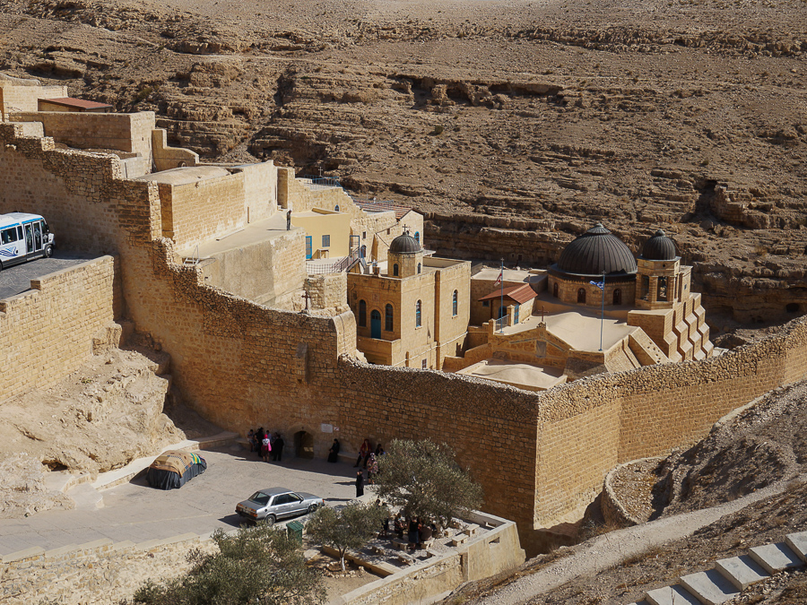 монастырь Mar Saba Израиль