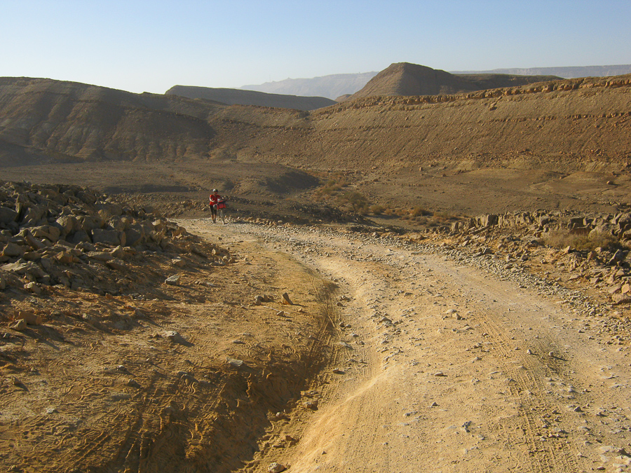 в кратере Рамон Израиль