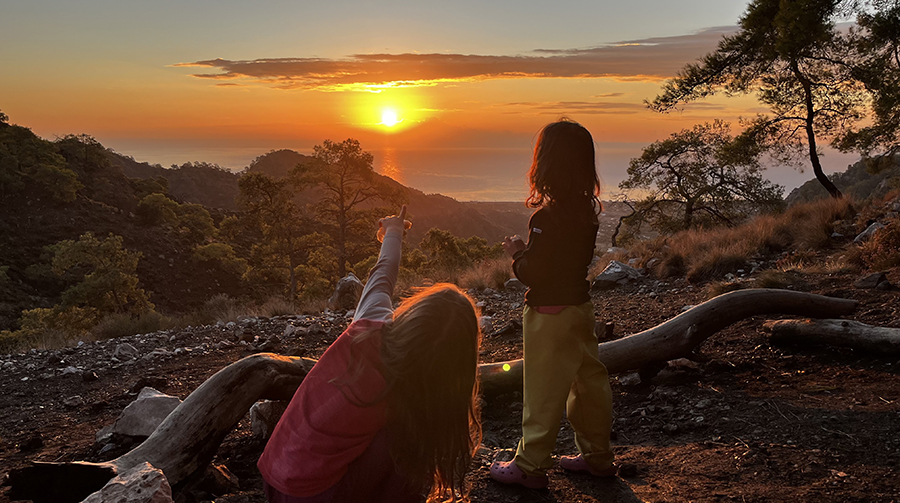 Поход с двумя детьми по Киргизии