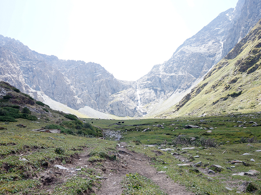 маршрут к водопаду Шаар Киргизия