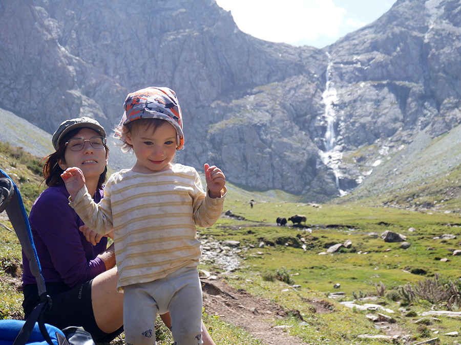 маршрут к водопаду Шаар Киргизия
