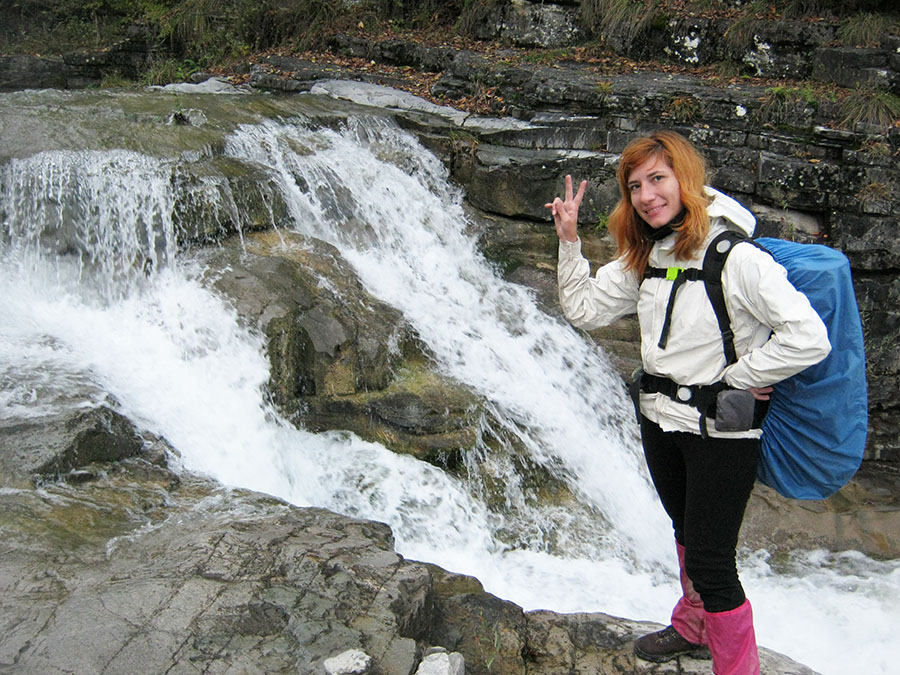 водопад в Пасечной